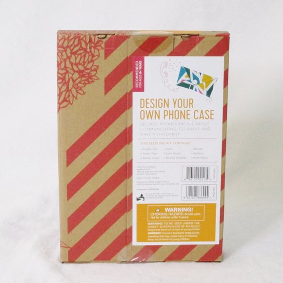 Seedling Design Your Own Phone Case Kit Kids Crafts - Picture 4 of 5